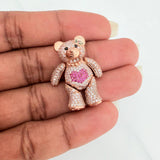 Dije Oso Articulado 8.2gr / 1 1/4 in / Oro Rosa 18K $