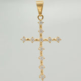 Pendant Cross 2.45gr / 1 1/2 in / Yellow Gold 18K $