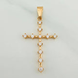 Pendant Cross 2.45gr / 1 1/2 in / Yellow Gold 18K $