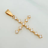 Pendant Cross 2.45gr / 1 1/2 in / Yellow Gold 18K $