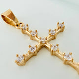 Pendant Cross 2.45gr / 1 1/2 in / Yellow Gold 18K $