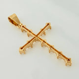 Pendant Cross 2.45gr / 1 1/2 in / Yellow Gold 18K $