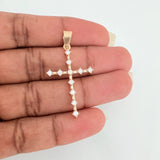 Pendant Cross 2.45gr / 1 1/2 in / Yellow Gold 18K $