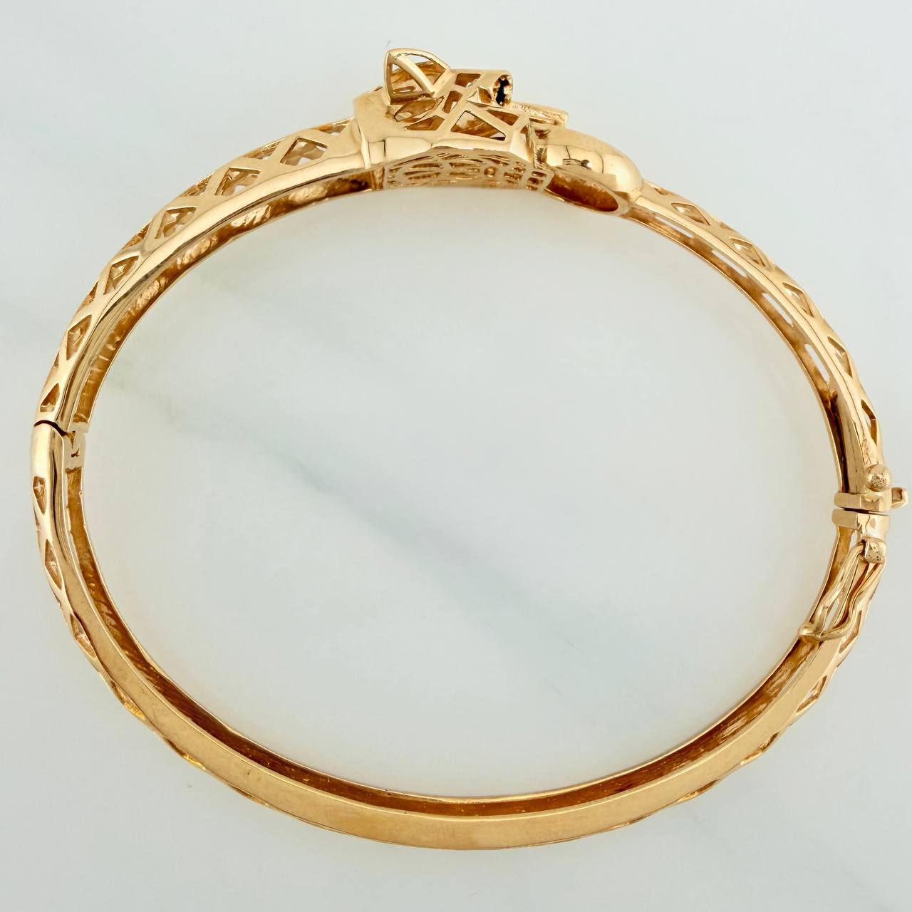 Pulso Pantera 15.5gr / 7 in / 4.6mm Oro Amarillo Nac.Esp. 18K %