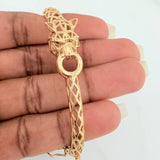 Pulso Pantera 15.5gr / 7 in / 4.6mm Oro Amarillo Nac.Esp. 18K %