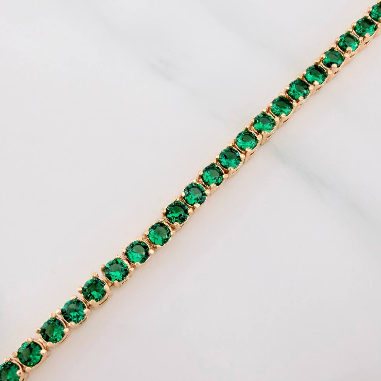 Pulso Tennis 10.8gr / 7 3/4 in / 2.8mm Oro Amarillo Nac.Esp. 18K &