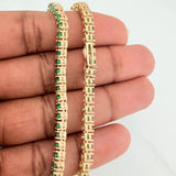 Pulso Tennis 10.8gr / 7 3/4 in / 2.8mm Oro Amarillo Nac.Esp. 18K &