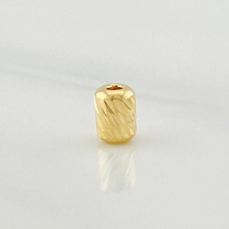 Herraje Cilindro 0.15g / 1/4 / 4mm in Oro Amarillo 18K