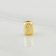 Herraje Cilindro 0.15g / 1/4 / 4mm in Oro Amarillo 18K