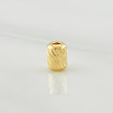 Herraje Cilindro 0.15g / 1/4 / 4mm in Oro Amarillo 18K