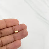 Herraje Cilindro 0.15g / 1/4 / 4mm in Oro Amarillo 18K