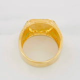 Virgin of Carmen Ring 9.55g / Size 10 1/2 Yellow Gold 18K