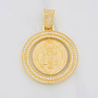 Pendant San Benito Mobile 7.8g / 1 1/2 in Yellow Gold 18K