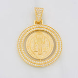 Pendant San Benito Mobile 7.8g / 1 1/2 in Yellow Gold 18K