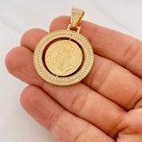 Pendant San Benito Mobile 7.8g / 1 1/2 in Yellow Gold 18K