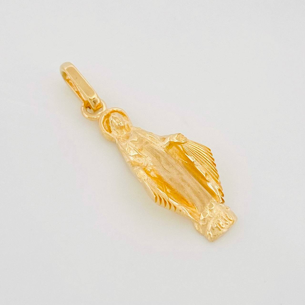 Pendant Miraculous Virgin 2.2g / 1 in 18K Yellow Gold