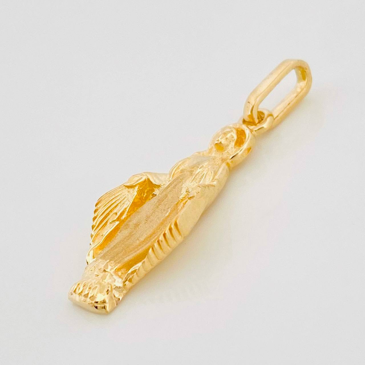 Pendant Miraculous Virgin 2.2g / 1 in 18K Yellow Gold