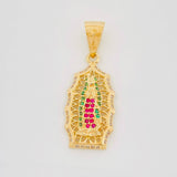 Dije Virgen Guadalupe 3.1g / 1 1/4 in Oro Amarillo 18K