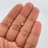 Bola Diamantada 3mm 0.1gr / Oro Amarillo 18K %