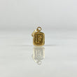 Dije Letra F 0.35gr / 1/2 in / Oro Amarillo 18K ©