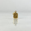 Pendant Letter F 0.3g / 1/2 in Yellow Gold 18K