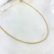 Cadena Cubana 1.65gr / 17 3/4 in / 1.6mm Oro Amarillo +1 18K *