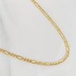 Cadena Fígaro 5.45g / 24 in / 3.35mm Oro Amarillo 18K