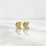 Topos Letra E 0.85gr / Oro Amarillo 18K ©