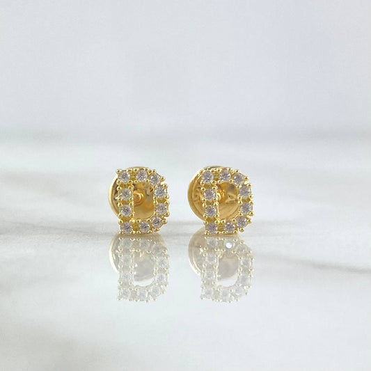 Topos Letra D 0.7gr / Oro Amarillo 18K ©