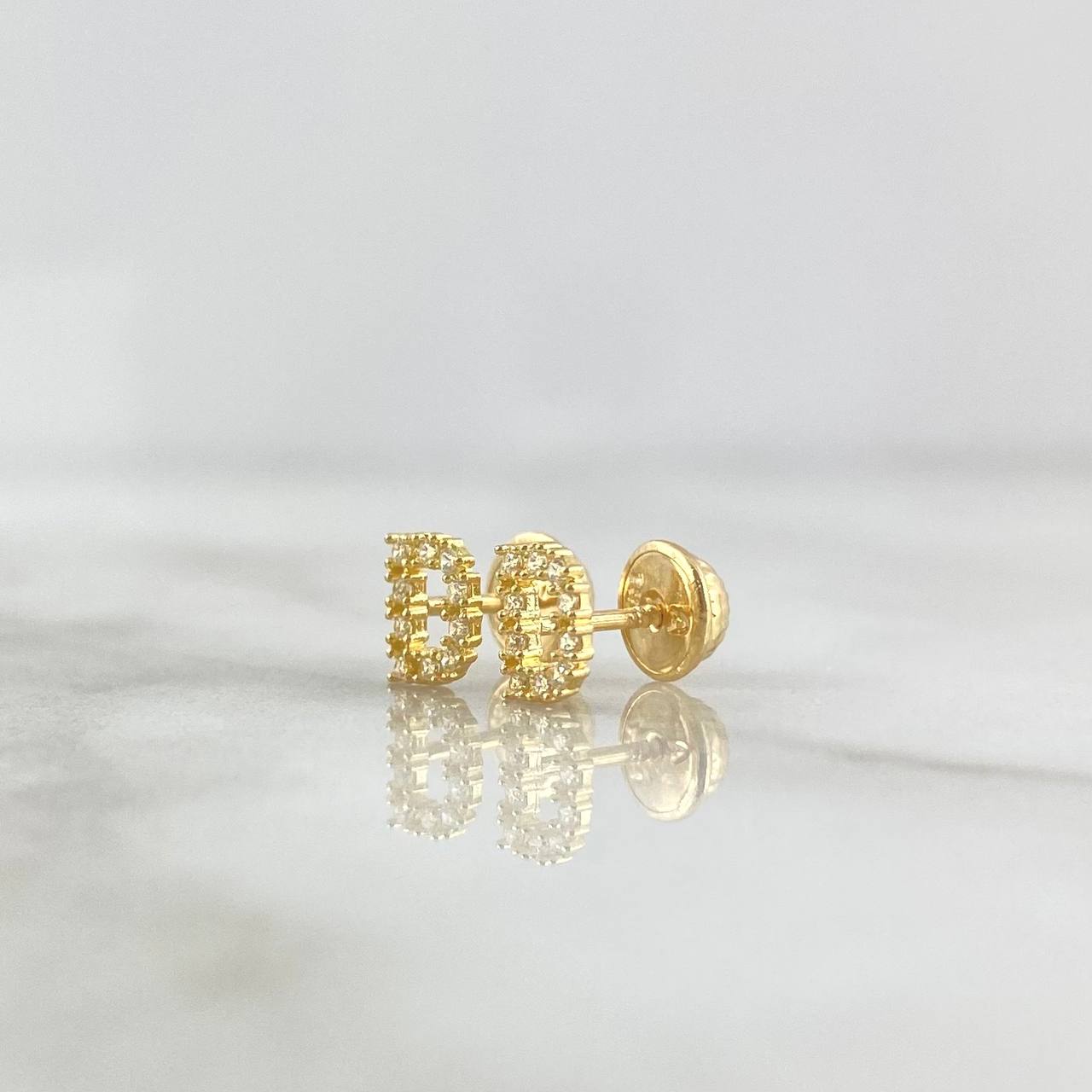 Topos Letra D 0.7gr / Oro Amarillo 18K ©