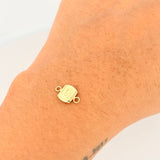 Herraje Letra G 0.3gr / 1/2 in / Oro Amarillo 18K