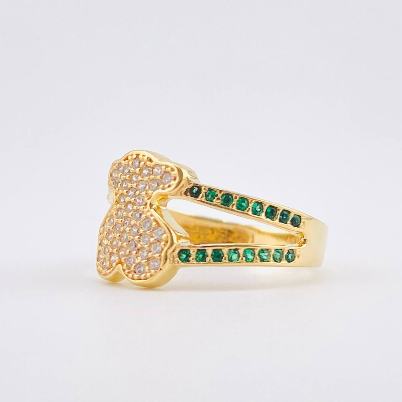 Anillo Oso 3.45gr / T6 3/4 / Oro Amarillo 18K ©