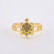 Turtle Ring 2.4gr / T6 3/4 / Yellow Gold 18K ©