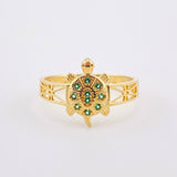 Turtle Ring 2.4gr / T6 3/4 / Yellow Gold 18K ©
