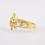 Turtle Ring 2.4gr / T6 3/4 / Yellow Gold 18K ©