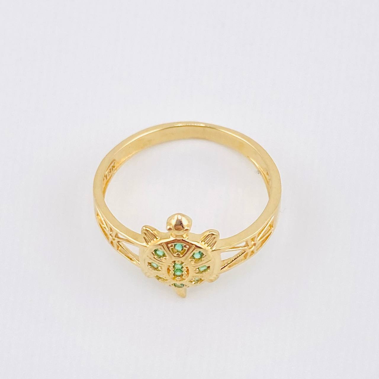 Turtle Ring 2.4gr / T6 3/4 / Yellow Gold 18K ©