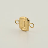 Herraje Letra I 0.3gr / 1/2 in / Oro Amarillo 18K