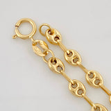 Bracelet GC Rectangular Plate 2.1g / 6 3/4 in / 3.93mm Yellow Gold 18K