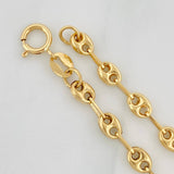 Bracelet GC Virgin Cloud of Guadalupe 2.75g / 6 3/4 in / 4.88mm Yellow Gold 18K