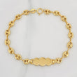 Bracelet GC Nube 2.75g / 6 3/4 in / 4.8mm Yellow Gold 18K