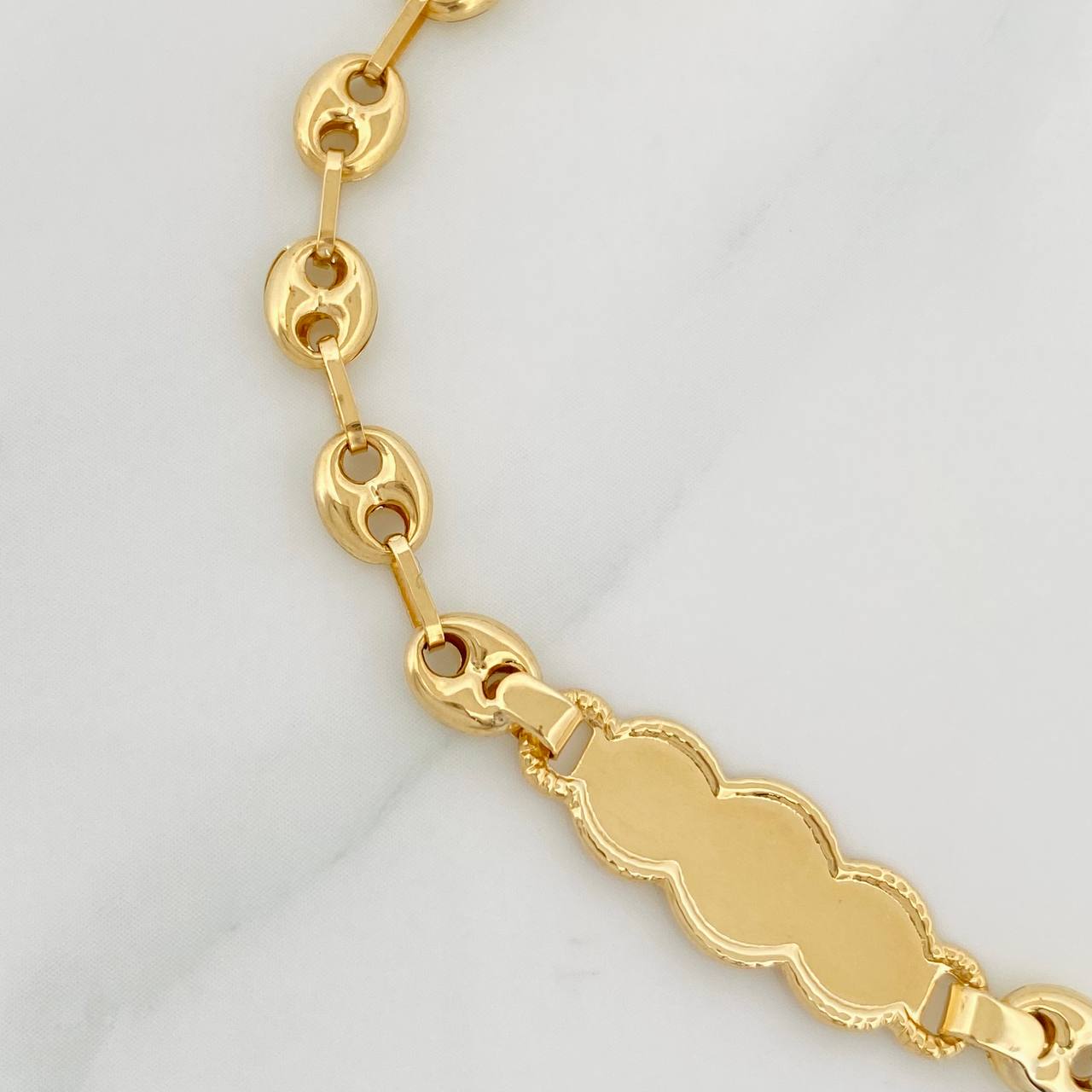 Bracelet GC Nube 2.75g / 6 3/4 in / 4.8mm Yellow Gold 18K