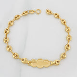 Pulso Bebé GC Nube Delfin 1.9g / 6 in / 3.52mm Oro Amarillo 18K