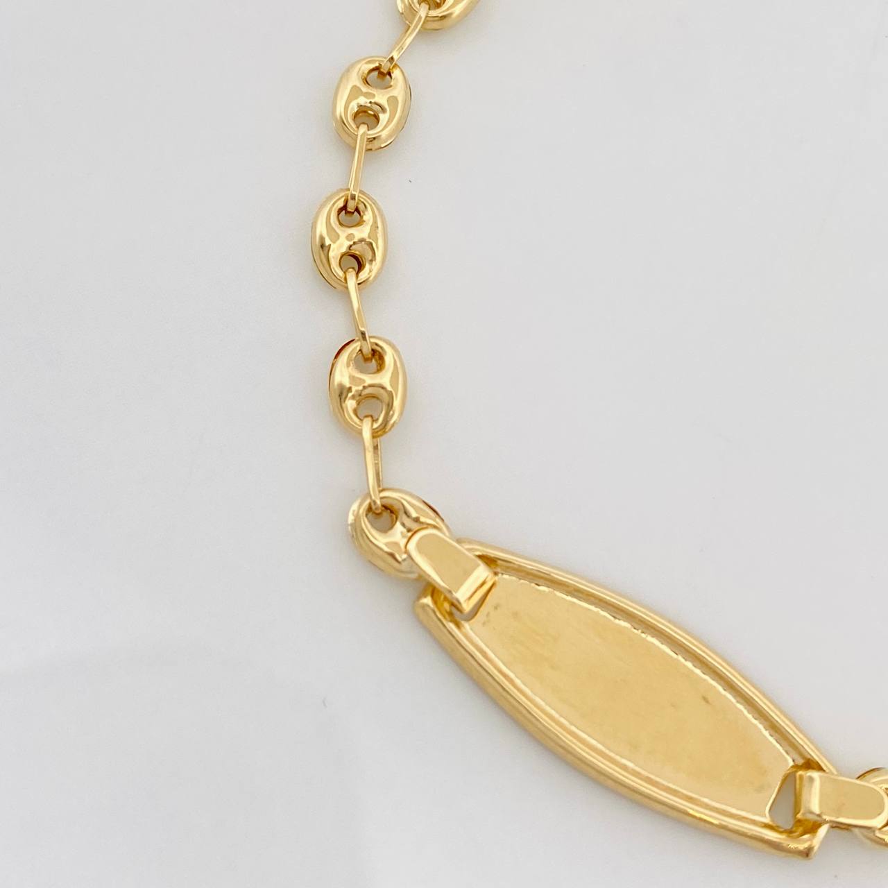 Pulso Bebé GC Ovalada 1.9g / 5 1/2 in / 3.44mm Oro Amarillo 18K