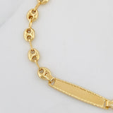 Pulso GC Rectangular 2.65g / 6 3/4 in / 4.86mm Oro Amarillo 18K