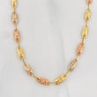 Rustic Chain Crown 10.05g / 24 in / 4.34mm Three Golds 18K