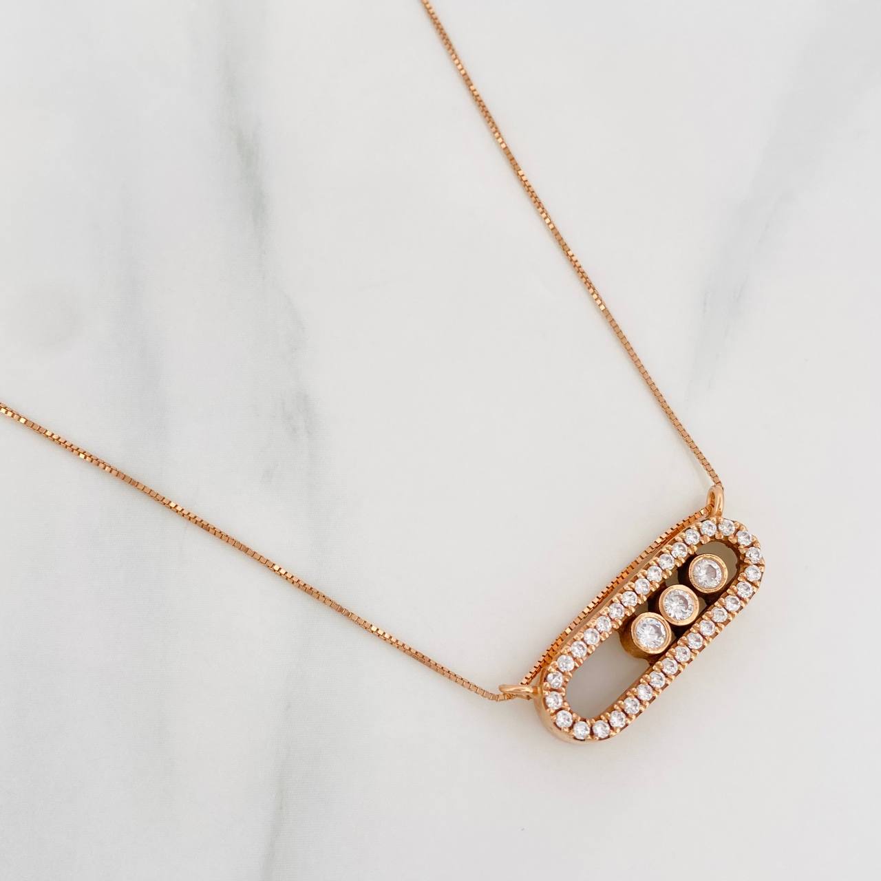 Cadena Veneciana Msk 4.65g / 18 in / 0.62mm Oro Rosa 18K