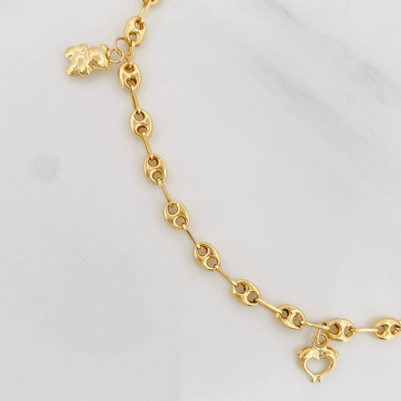 Anklet GC 3.6g / 9 3/4 in / 3.55mm Yellow Gold 18K