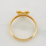 Mouse Ring 1.05g / Size 9 1/4 Yellow Gold 18K