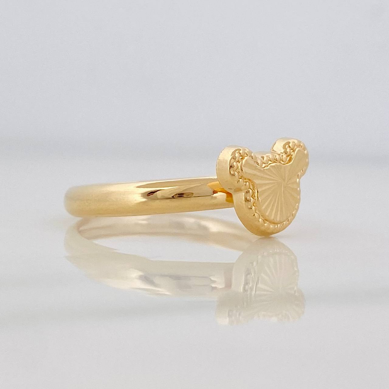 Mouse Ring 1.05g / Size 9 1/4 Yellow Gold 18K