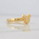 Mouse Ring 1.05g / Size 9 1/4 Yellow Gold 18K